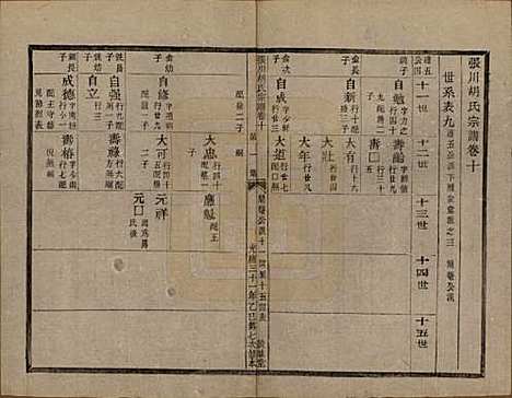 浙江[胡姓] 张川胡氏宗谱四十卷 — 清光绪三十一年（1905）_十.pdf