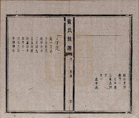 河南[黄姓] 黄氏族谱五卷首一卷末一卷 — 清光绪八年（1882）_二.pdf