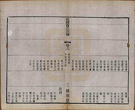 江苏[贾姓] 毗陵贾氏宗谱十卷 — 民国四年（1915）_六.pdf