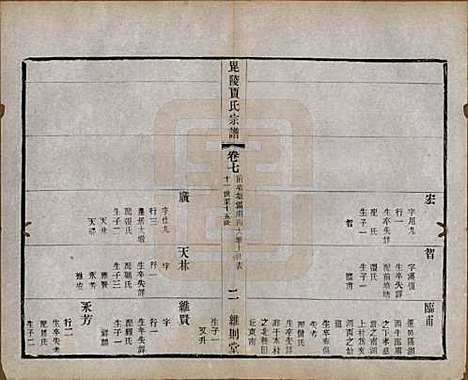 江苏[贾姓] 毗陵贾氏宗谱十卷 — 民国四年（1915）_七.pdf