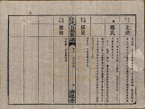 湖南[江姓] 江氏五修族谱 — 民国26年(1937)_七.pdf