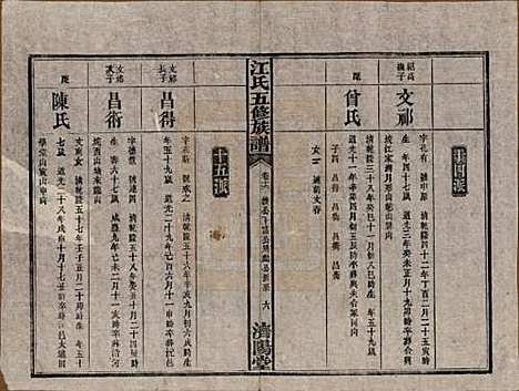 湖南[江姓] 江氏五修族谱 — 民国26年(1937)_十六.pdf