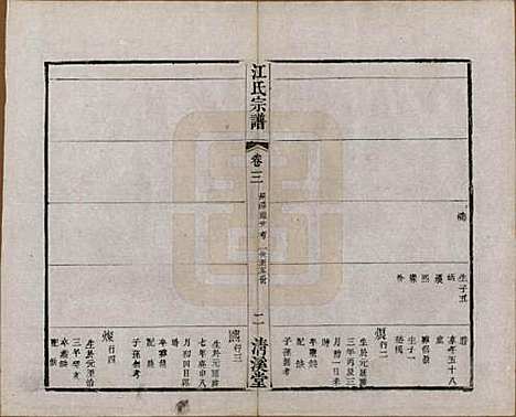 江苏[江姓] 江氏宗谱十二卷 — 清道光二十三年（1843）_三.pdf