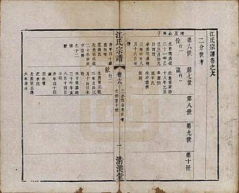 江苏[江姓] 江氏宗谱十二卷 — 清道光二十三年（1843）_六.pdf