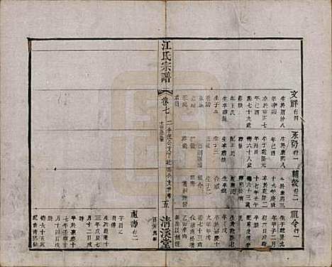 江苏[江姓] 江氏宗谱十二卷 — 清道光二十三年（1843）_七.pdf