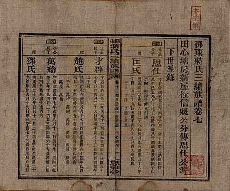 湖南[蒋姓] 邵东蒋氏三续族谱 — 民国22年（1933）_七.pdf