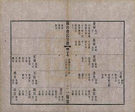 江苏[蒋姓] 锡山蒋氏宗谱三十卷首一卷 — 民国十一年（1922）_二十七.pdf