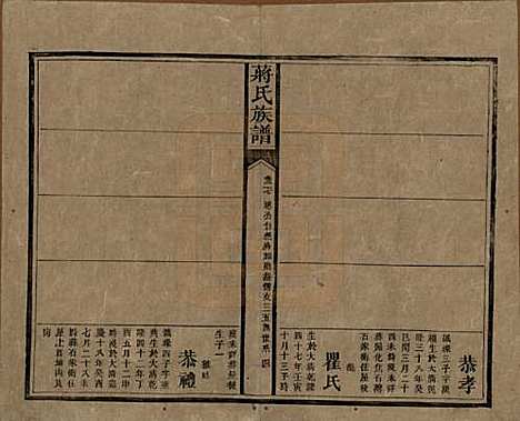 湖南[蒋姓] 蒋氏族谱 — 清光绪11年（1885）_二十七.pdf