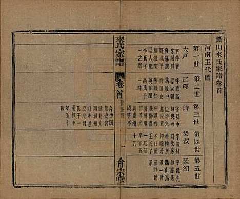 浙江[来姓] 萧山来氏家谱五十卷首一卷 — 民国十年（1921）G301.pdf