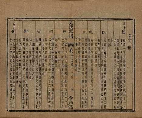 浙江[来姓] 萧山来氏家谱五十卷首一卷 — 民国十年（1921）G303.pdf