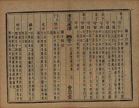 浙江[来姓] 萧山来氏家谱四十六卷 — 清光绪二十六年（1900）G402.pdf