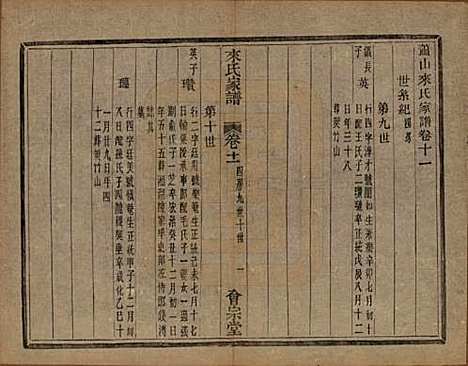 浙江[来姓] 萧山来氏家谱四十六卷 — 清光绪二十六年（1900）G502.pdf