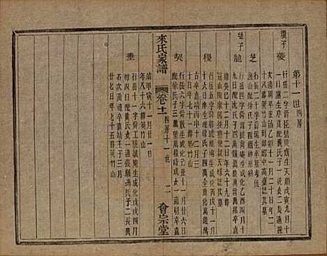 浙江[来姓] 萧山来氏家谱四十六卷 — 清光绪二十六年（1900）G502.pdf