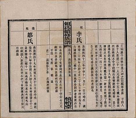 湖南[赖姓] 赖氏续修族谱 — 民国14年[1925]_九.pdf