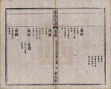 安徽[雷姓] 雷氏宗谱二十八卷首二卷末一卷 — 清光绪十三年（1887）_四.pdf