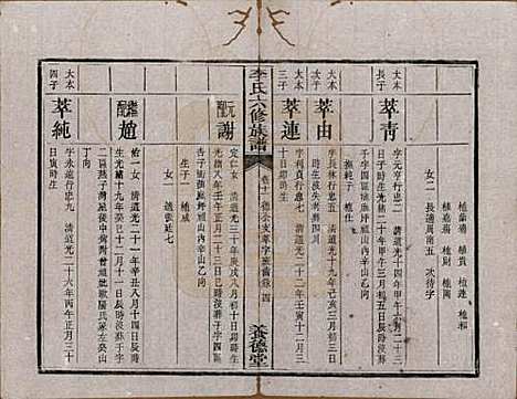 湖南[李姓] 杉木桥李氏六修族谱 — 光绪28年（1902）_十一.pdf