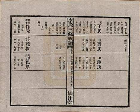 湖南[李姓] 李氏三修族谱 — 民国27年（1938）_九.pdf