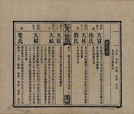 湖南[李姓] 天堂李氏三修族谱 — 民国35年（1946）_六.pdf