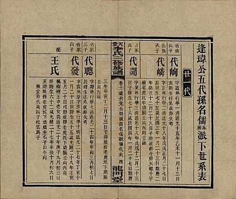 湖南[李姓] 天堂李氏三修族谱 — 民国35年（1946）_十一.pdf