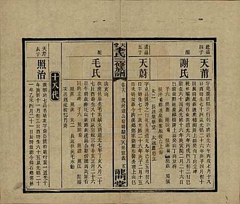 湖南[李姓] 天堂李氏三修族谱 — 民国35年（1946）_十六.pdf