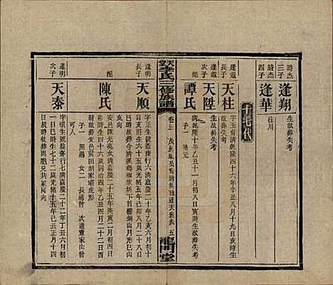 湖南[李姓] 天堂李氏三修族谱 — 民国35年（1946）_二十三.pdf