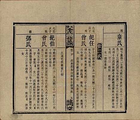 湖南[李姓] 天堂李氏三修族谱 — 民国35年（1946）_三十八.pdf