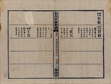 中国[李姓] 李氏四修族谱 — 民国37年（1948）_十三.pdf