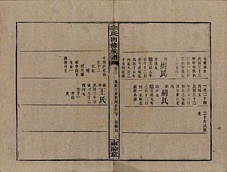 中国[李姓] 李氏四修族谱 — 民国37年（1948）_二十一.pdf