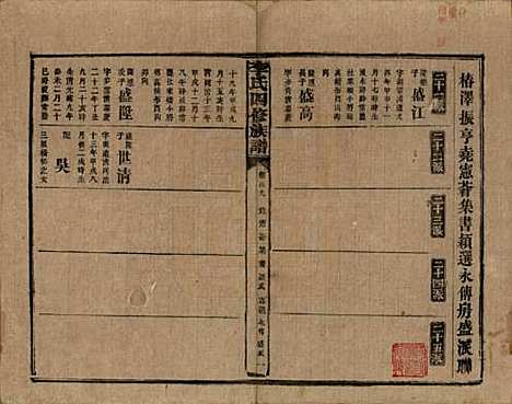 湖南[李姓] 李氏四修族谱 — 民国5年（1916）_四十九.pdf