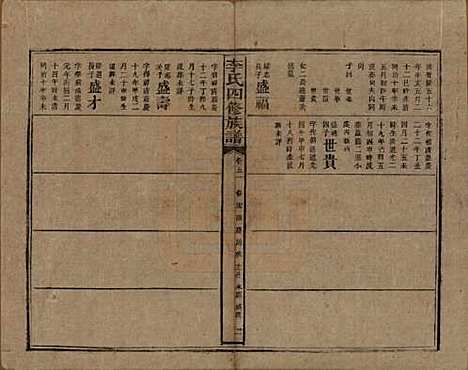 湖南[李姓] 李氏四修族谱 — 民国5年（1916）_五十一.pdf