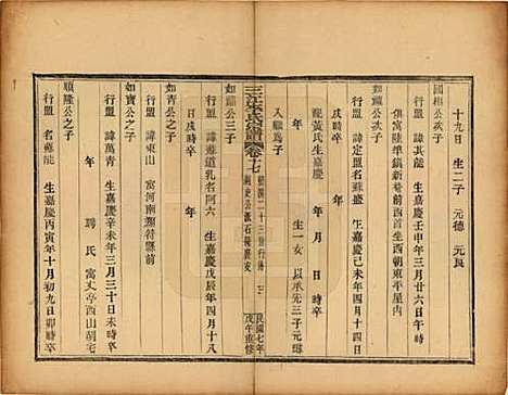 浙江[李姓] 三江李氏宗谱三十二卷首一卷末一卷 — 民国七年（1918）_十七.pdf