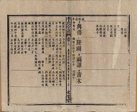 中国[李姓] 李氏宗谱十九卷首一卷 — 民国三十三年（1944）_二.pdf