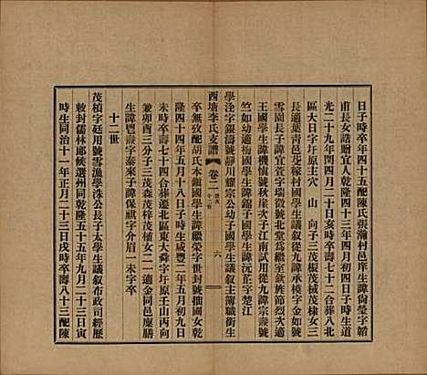 浙江[李姓] 西塘李氏支谱六卷 — 民国十二年（1923）_二.pdf