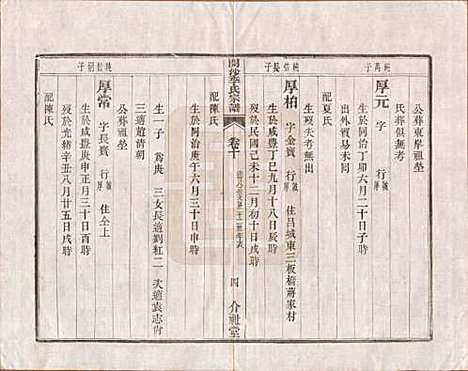 江苏[李姓] 丹徒开沙李氏宗谱三十卷首一卷末一卷 — 民国十四年（1925）_十.pdf