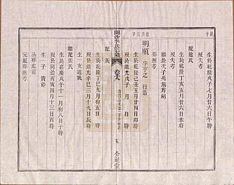 江苏[李姓] 丹徒开沙李氏宗谱三十卷首一卷末一卷 — 民国十四年（1925）_十九.pdf