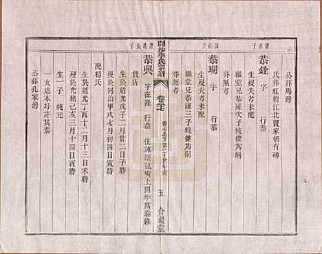 江苏[李姓] 丹徒开沙李氏宗谱三十卷首一卷末一卷 — 民国十四年（1925）_二十七.pdf