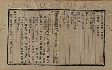 浙江[李姓] 三江李氏宗谱十七卷首—卷末—卷 — 清道光十年(1830)_十三.pdf