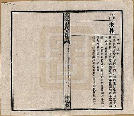 湖南[廖姓] 宁乡衡田廖氏六修族谱十九卷首三卷 — 民国三十六年(1947)_十五.pdf