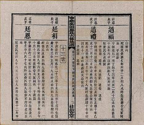 湖南[廖姓] 宁乡衡田廖氏六修族谱十九卷首三卷 — 民国三十六年(1947)_十九.pdf