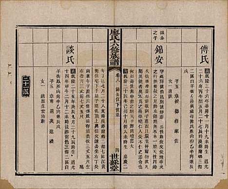 湖南[廖姓] 廖氏六修族谱八卷卷首二卷 — 清光绪17年（1891）_八.pdf