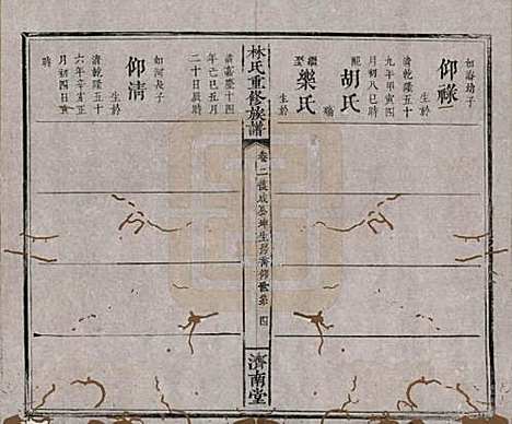 江西[林姓] 林氏重修族谱 — 清同治七年(1868)_二.pdf