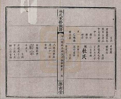 江西[林姓] 林氏重修族谱 — 清同治七年(1868)_三.pdf