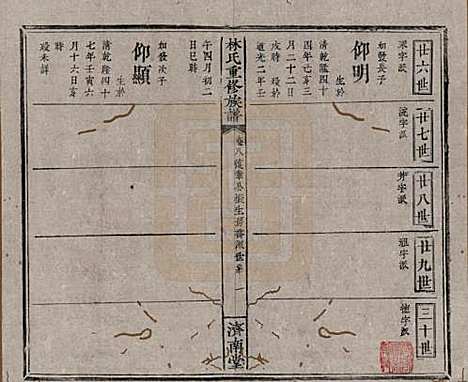 江西[林姓] 林氏重修族谱 — 清同治七年(1868)_八.pdf