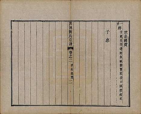 山西[刘姓] 洪洞刘氏宗谱 — 嘉庆十五年（1810）_二.pdf