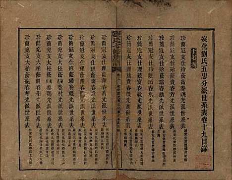 湖南[刘姓] 刘氏七修族谱二十四卷卷首一卷 — 民国二十年（1931）_十九.pdf