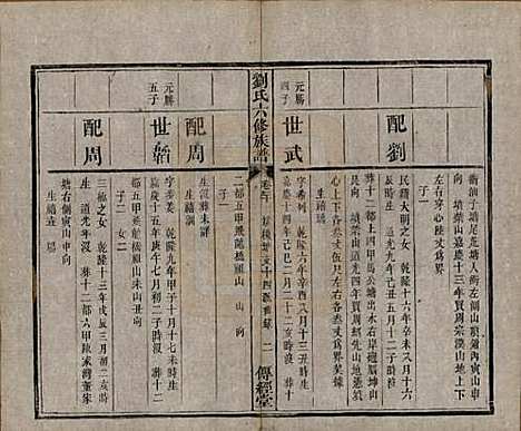 湖南[刘姓] 刘氏六修族谱四十卷 — 清光绪八年（1882）_二十.pdf