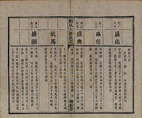 湖南[刘姓] 刘氏六修族谱四十卷 — 清光绪八年（1882）_二十六.pdf