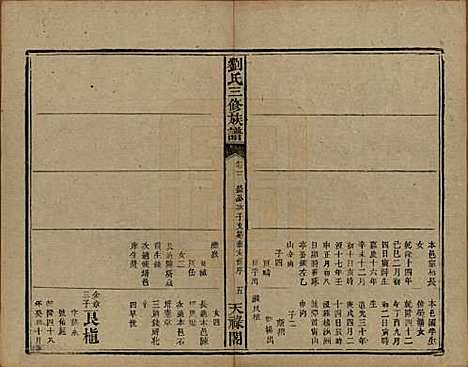 湖南[刘姓] 刘氏三修族谱十卷首一卷末一卷 — 清光绪二年（1876）_三.pdf