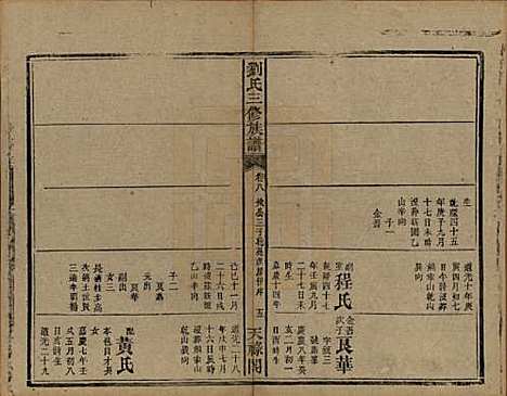 湖南[刘姓] 刘氏三修族谱十卷首一卷末一卷 — 清光绪二年（1876）_八.pdf