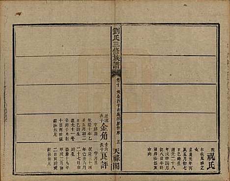 湖南[刘姓] 刘氏三修族谱十卷首一卷末一卷 — 清光绪二年（1876）_十.pdf